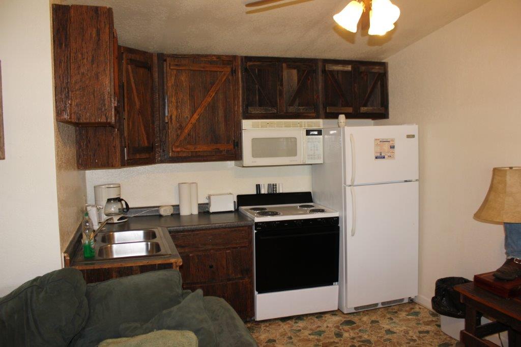 Horseshoe Holler cabin 8 kitchen